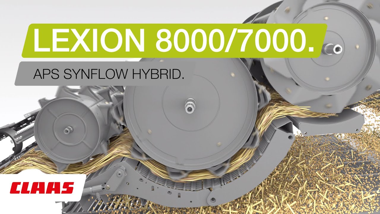 CLAAS LEXION 8000/7000. Flusso di prodotto.