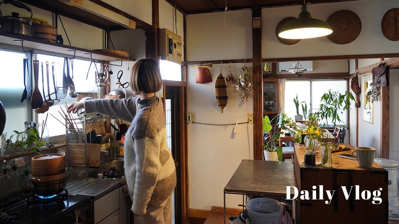 【古民家暮らし】大切なお知らせがあります | 忙しい朝に大活躍の時短アイテム | 平日の在宅ワークルーティン | ワンプレートランチ | vlog