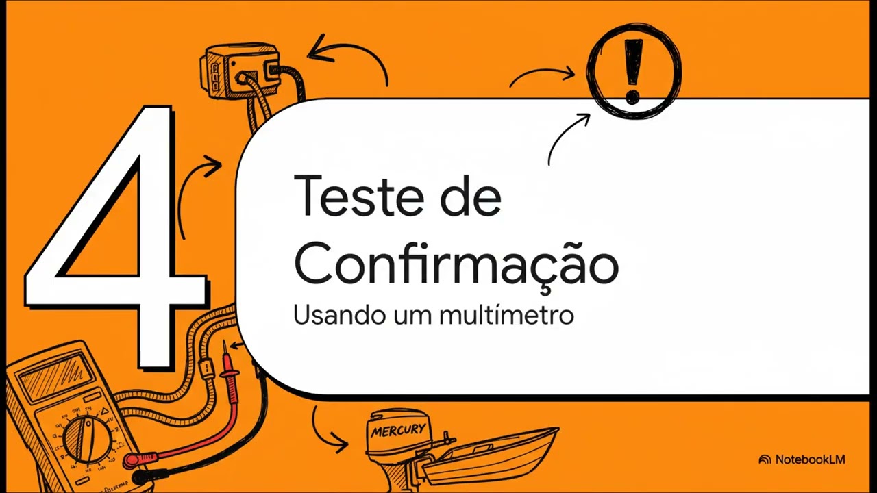 Problema no conta giros (RPM) do mercury 50HP 