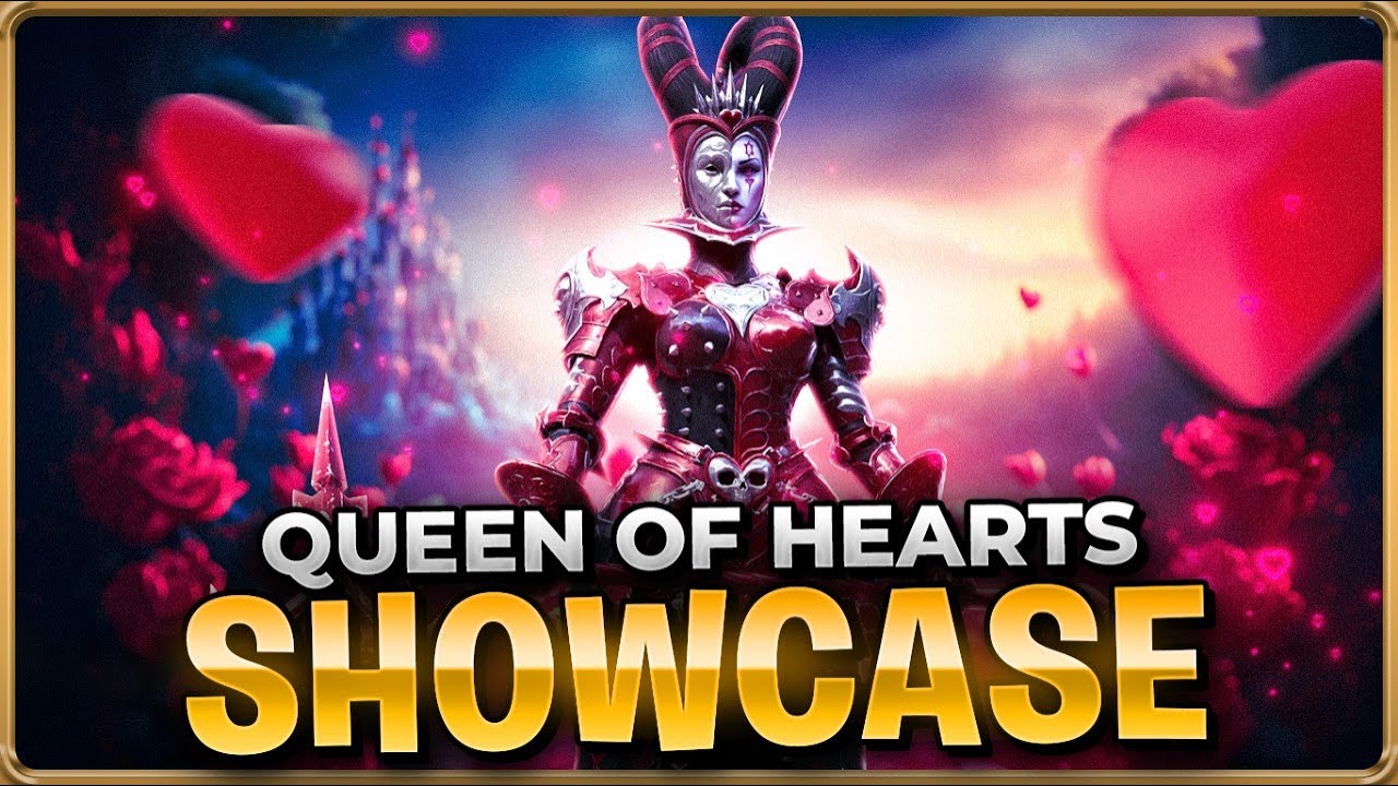INSANE PASSIVE!! Queen Of Hearts Showcase Raid: Shadow Legends (Test Server)