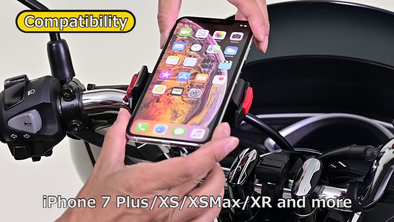 003. Daytona x Minoura - Motorcycle iPhone Holder