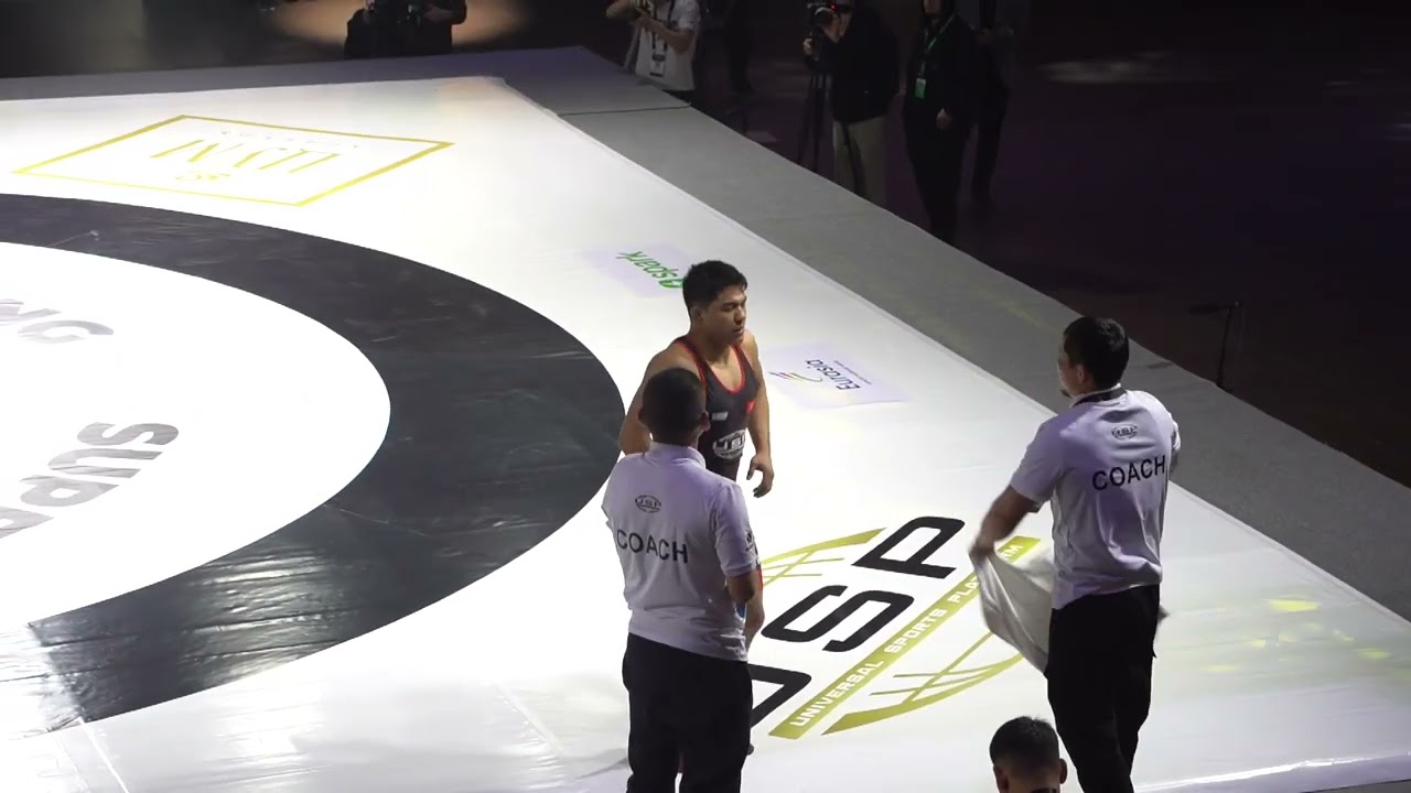 Bilol Sharip uulu VS  Abasgadzhi Magomedov. Турнир SUPER 4 WRESTLING 