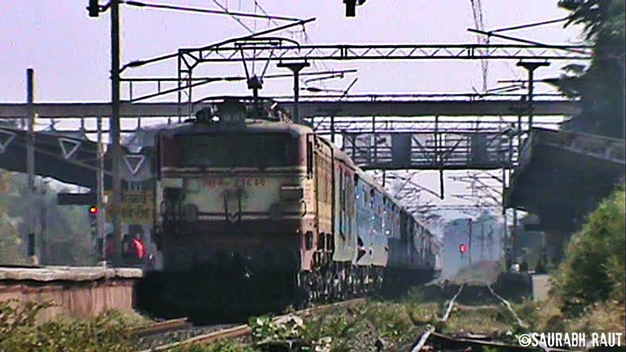 BRC WAG5P Working as Offlink With LHB Karnavati Express