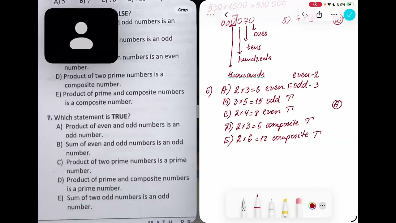 DIM Math-Natural numbers 1~20