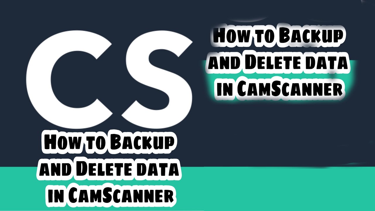 #howto Permanently Delete Camscanner account Backup Data