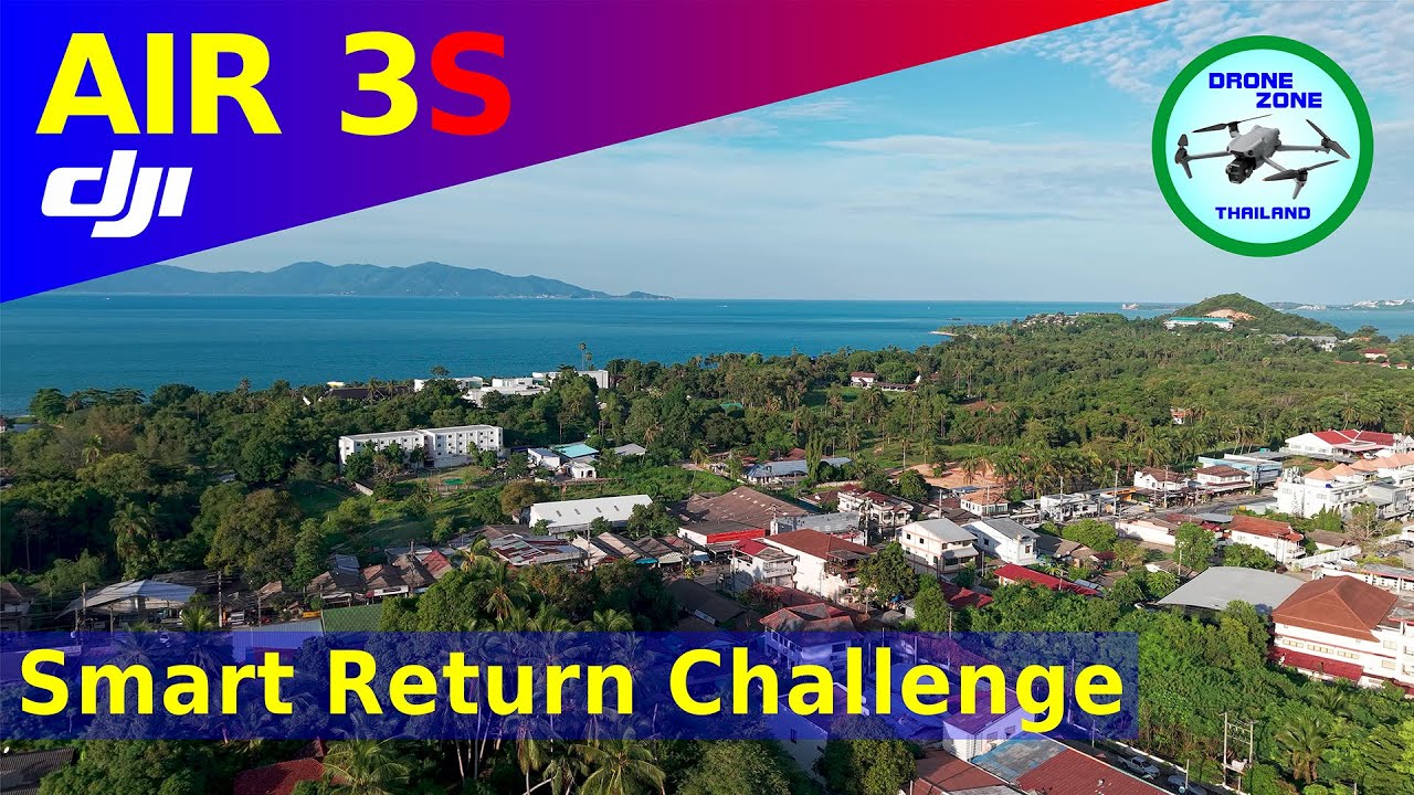 DJI AIR 3S - Smart Return Challenge