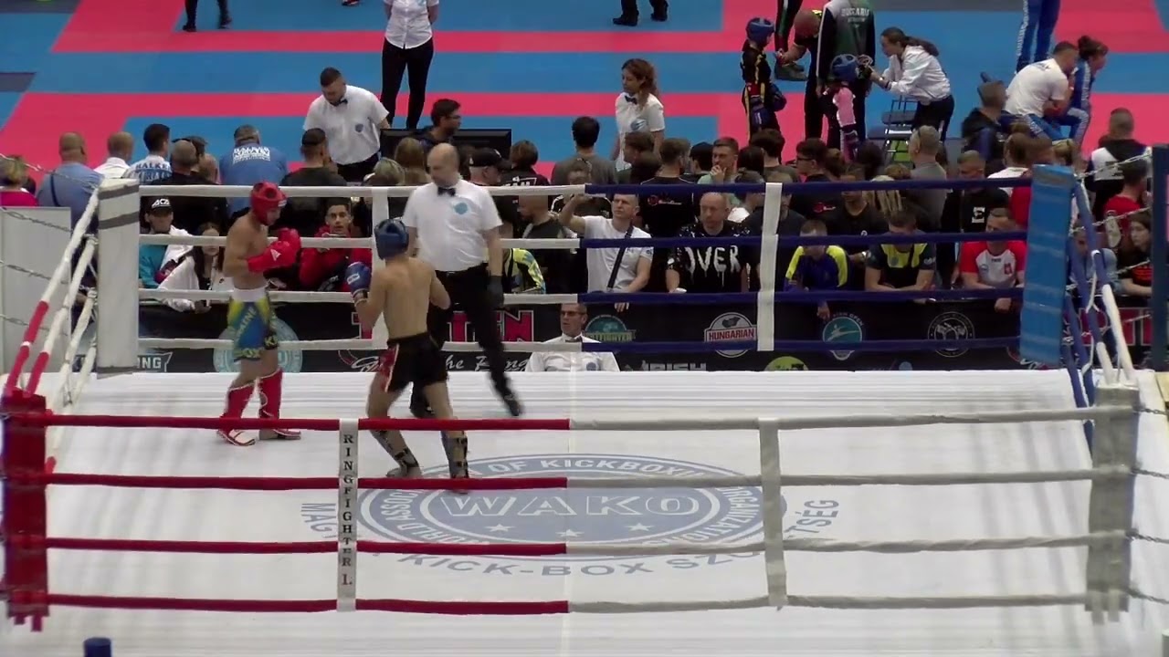 MAZUR HLIB UKR v CHAGAGE GUY ISR Hungarian Kickboxing World Cup 2023