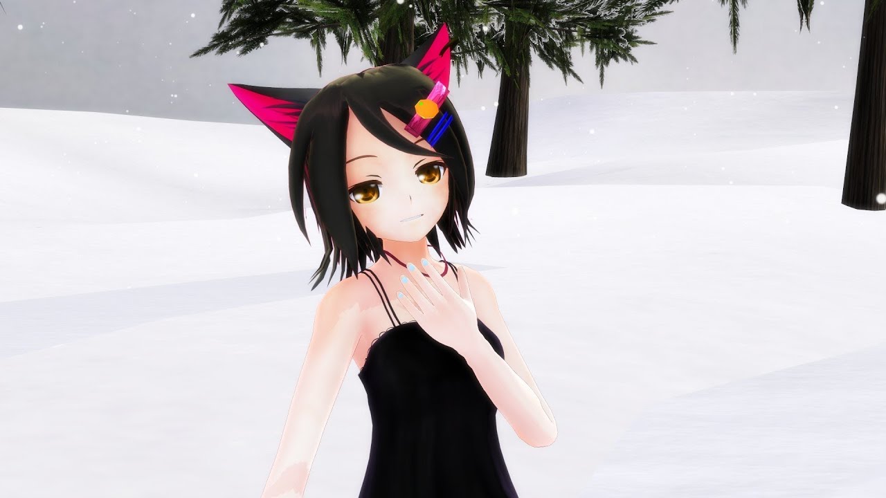 【MMD】Winter Alice【北乃カムイ】