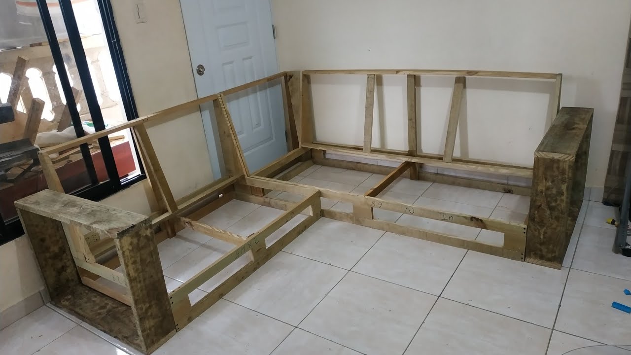 Cómo hacer la estructura de un sofa de madera