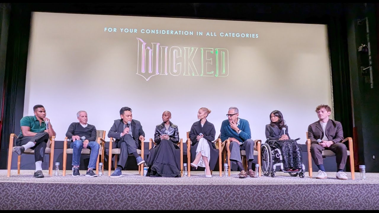 Wicked NY Q & A with Jon M. Chu, Cynthia Erivo, Ariana Grande, Jeff Goldblum, Marissa Bode, & more