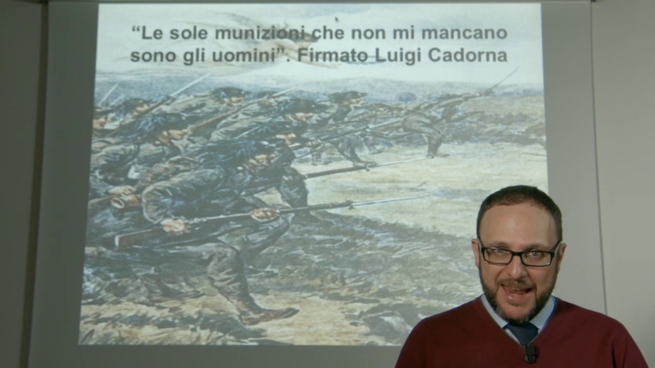 Lezione 41. La Grande Guerra sul fronte italiano (1915-1918). Didattica on line FMST