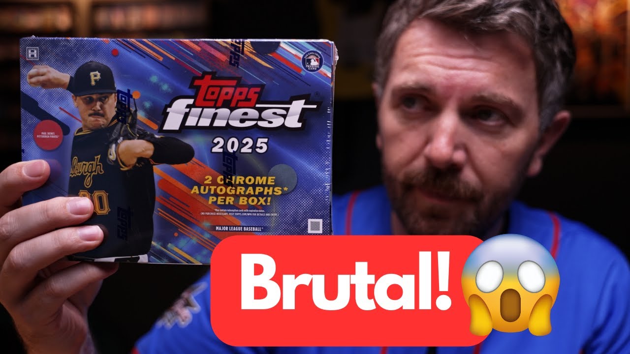 Topps Finest Baseball 2025 a total dud!