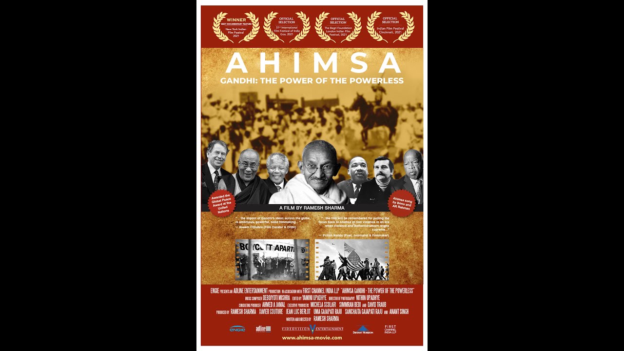 Ahimsa Gandhi: The Power of the Powerless - Official Trailer
