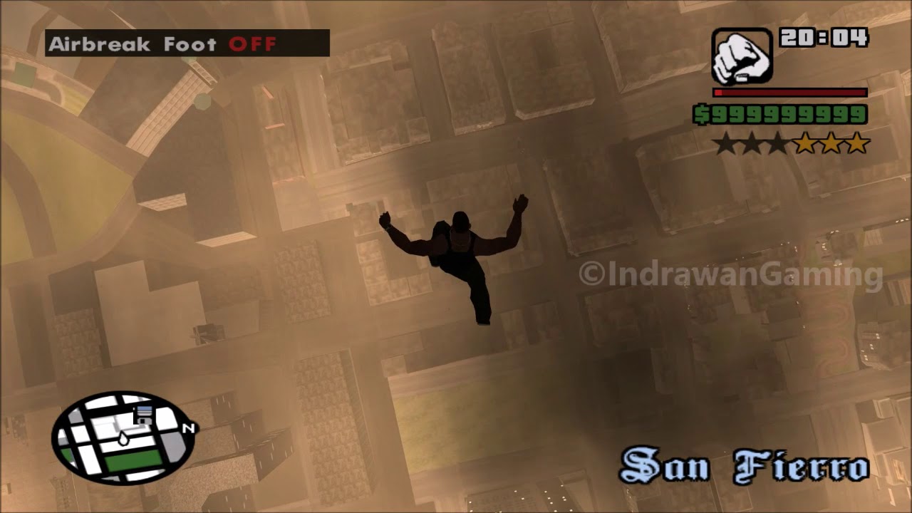 GTA San Andreas - Falling Wasted in San Fierro #3 (1 Hour 39 Minutes Edition)