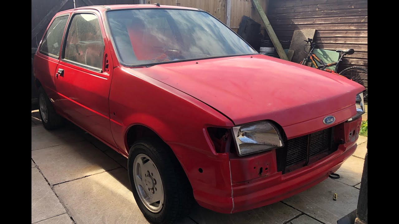 Semi Restored Mk3 Ford Fiesta XR2I 1991 Start Up ASMR
