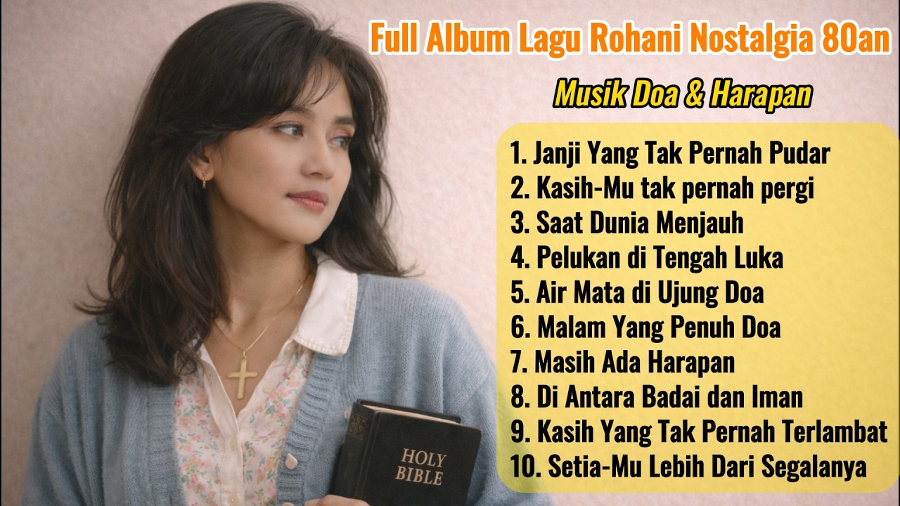 Full Album Lagu Rohani Kristen Indonesia Nostalgia 80an | Musik Doa & Harapan