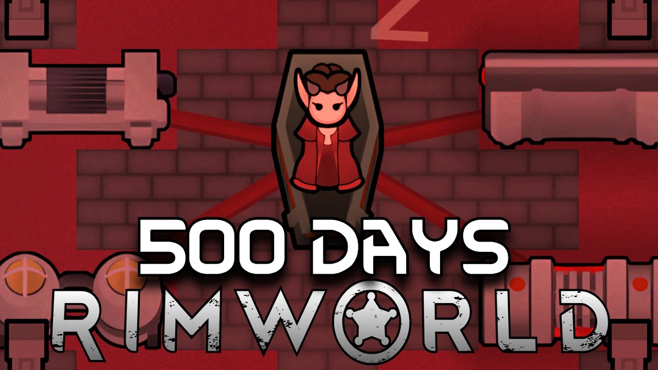 I Survived 500 Days as a Vampire in RimWorld