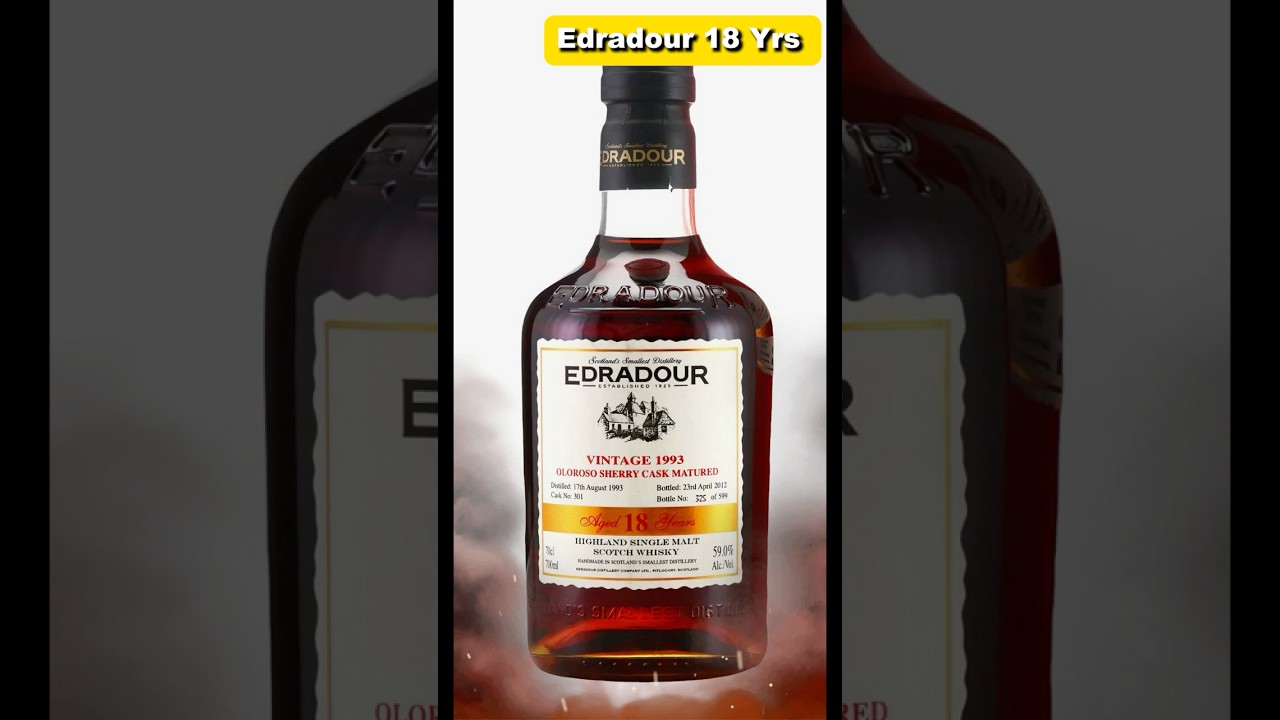 Edradour 18 Yrs Oloroso Single Malt Scotch : Whisky Magic!  Tasting Notes to Mythic Characters!