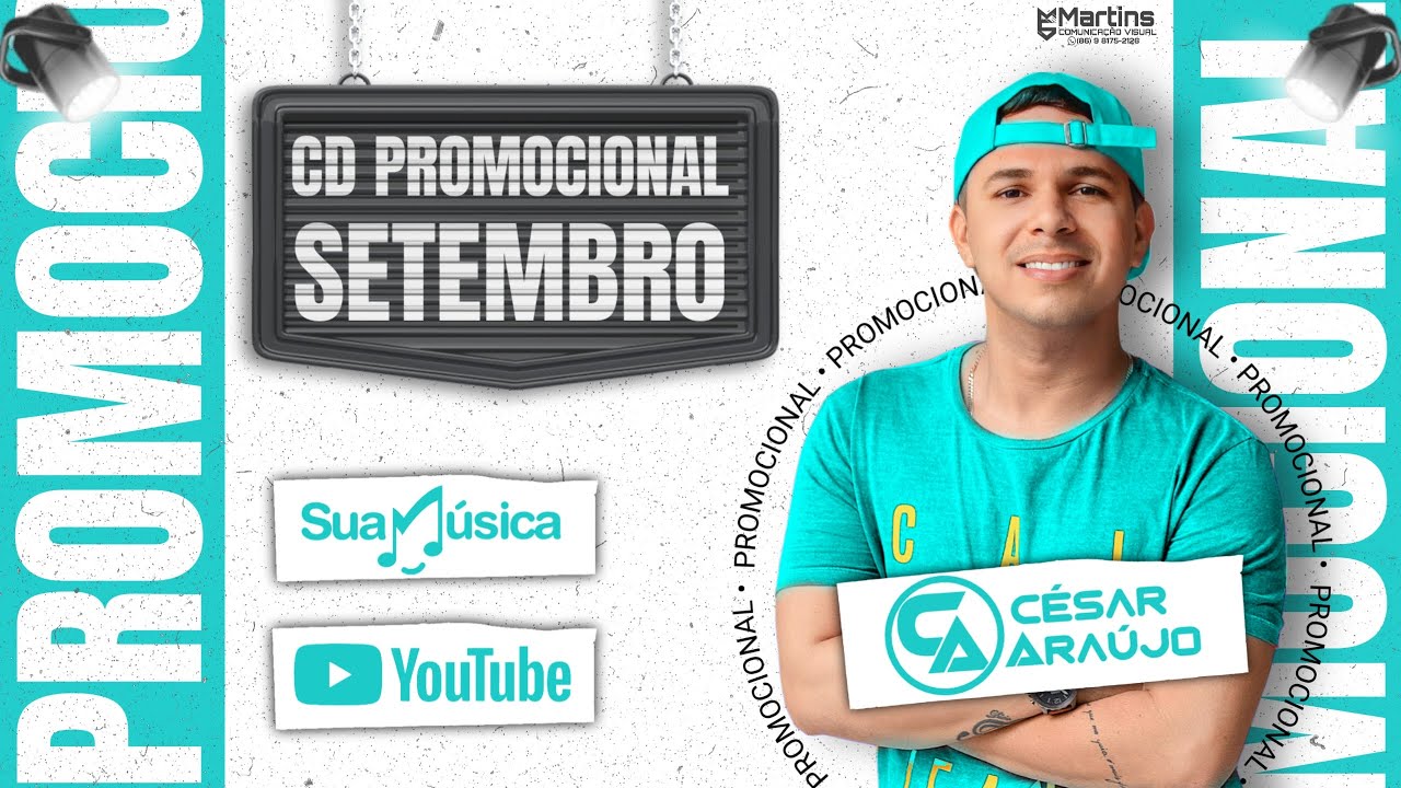 CÉSAR ARAÚJO CD PRMOCIONAL SETEMBRO