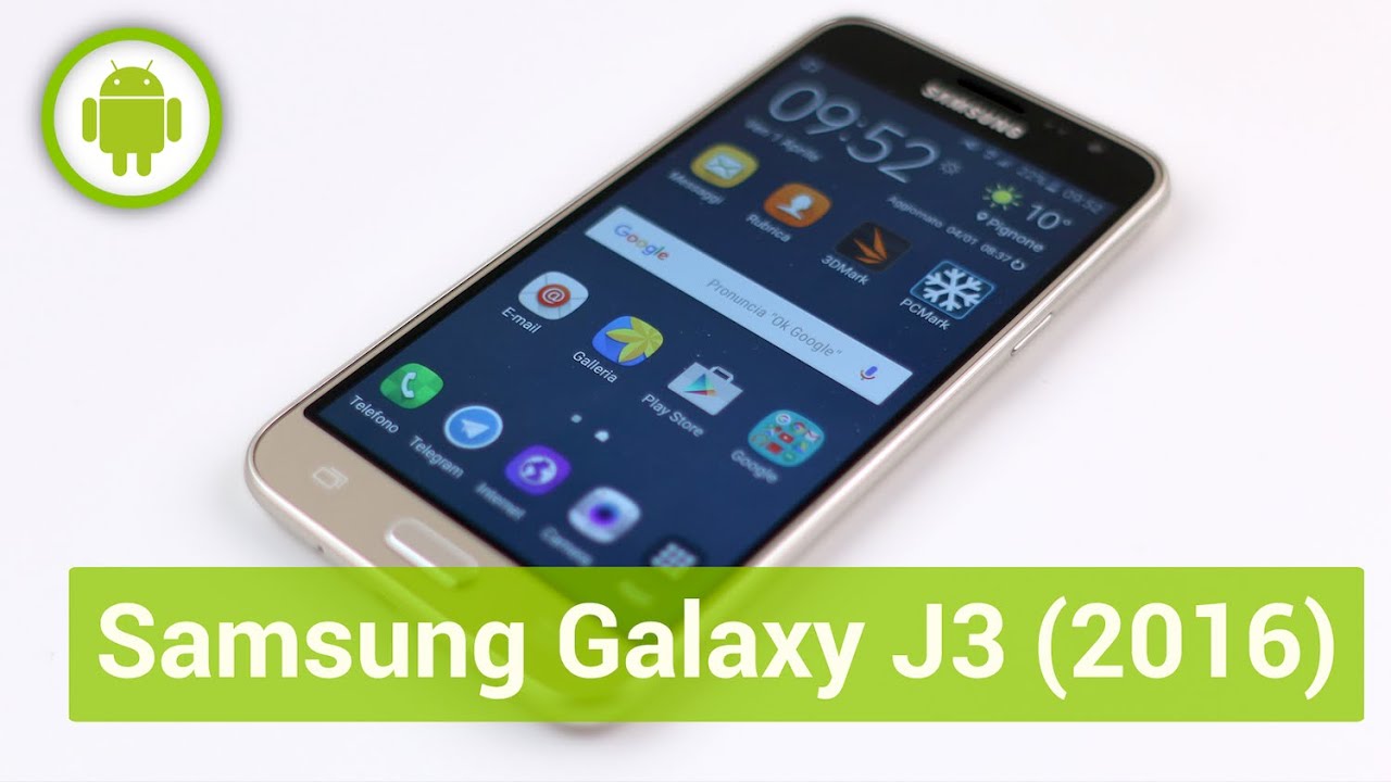 Samsung Galaxy J3 (2016), recensione in italiano
