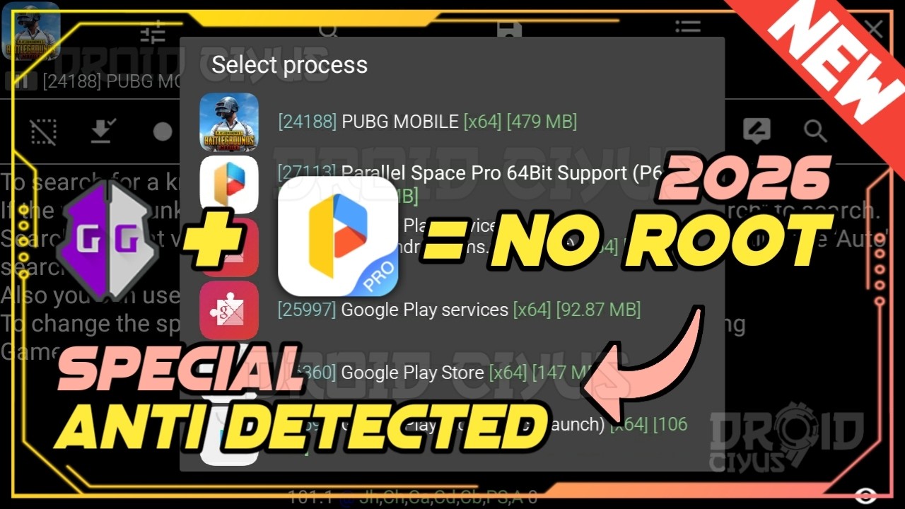 🎮 Cara Menggunakan Game Guardian No Root 2026 | Tutorial Instal GG Parallel Space Pro Tanpa Root