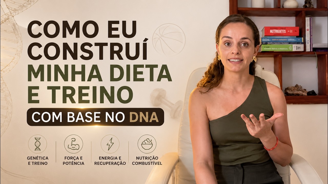 COMO EU CONSTRUÍ MINHA DIETA E TREINO COM BASE NO DNA