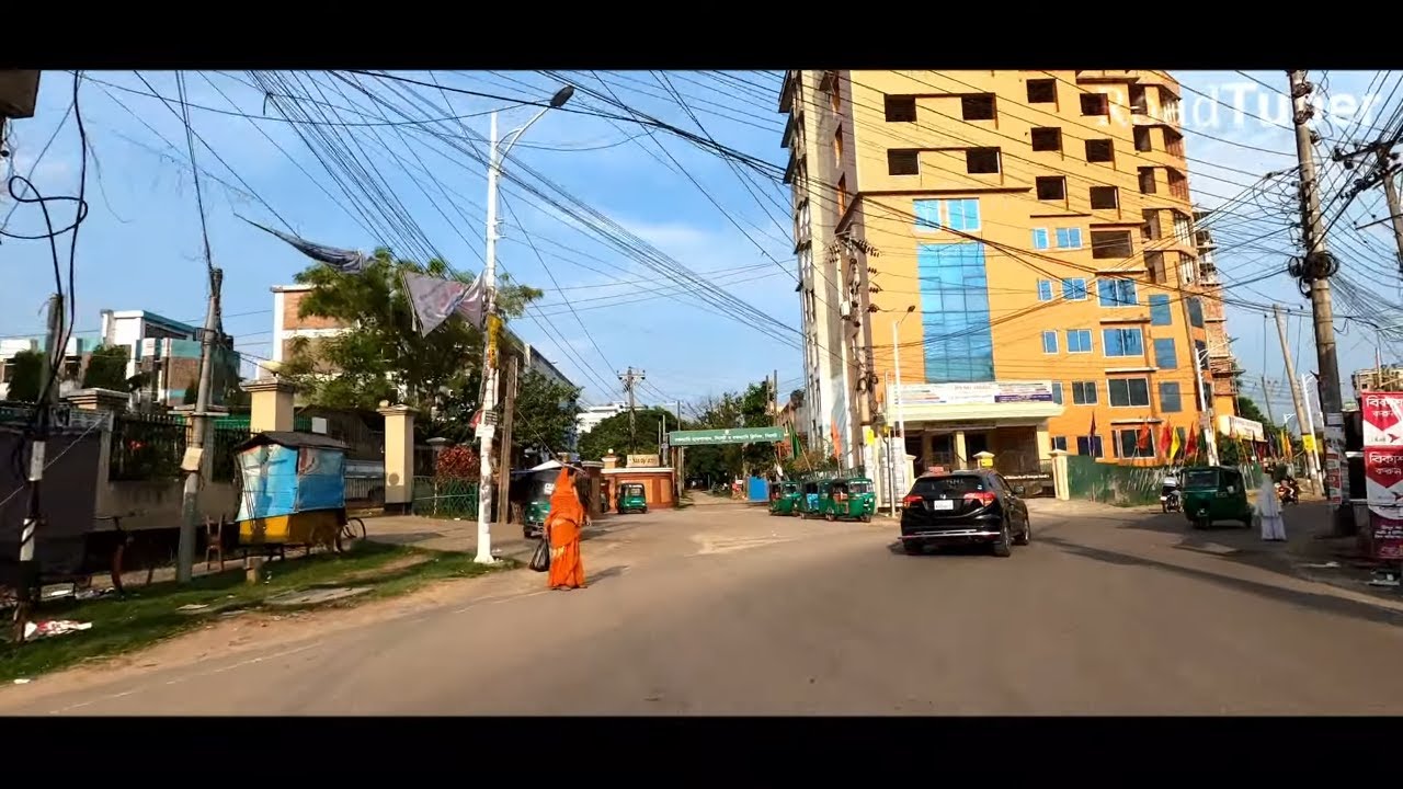 Sylhet City 4K Driving From Subid Bazar to Khadimpara | Road Tuber
