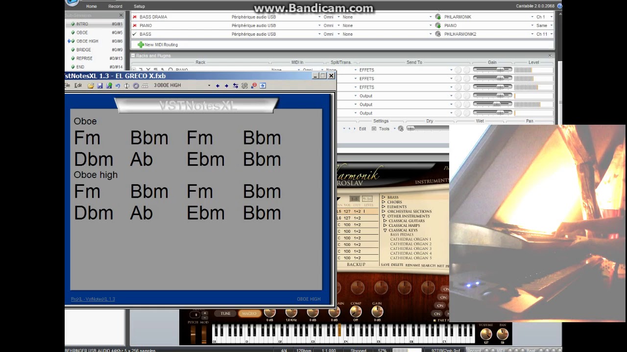 EL GRECO X - Vangelis cover - Crabtambour -Single take 100%VST