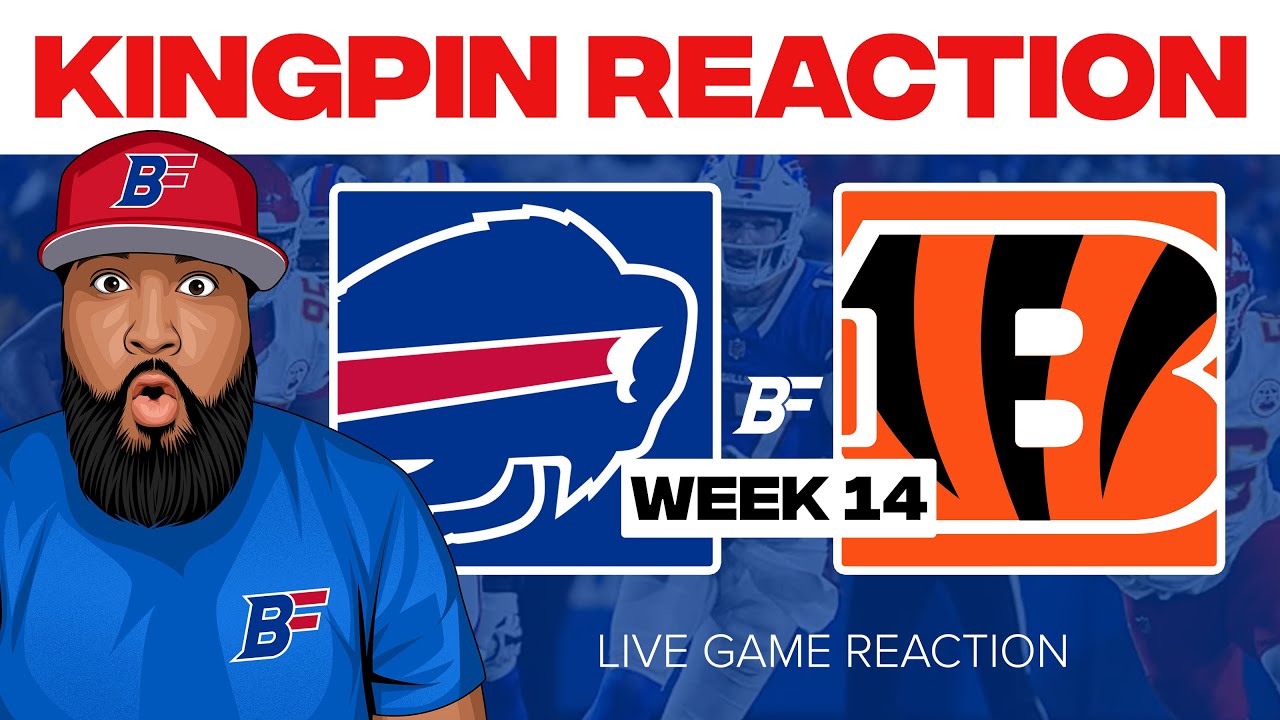 NFL WEEK 14 FAN REACTION - Buffalo Bills vs Bengals 🔥 LIVE PLAY BY PLAY