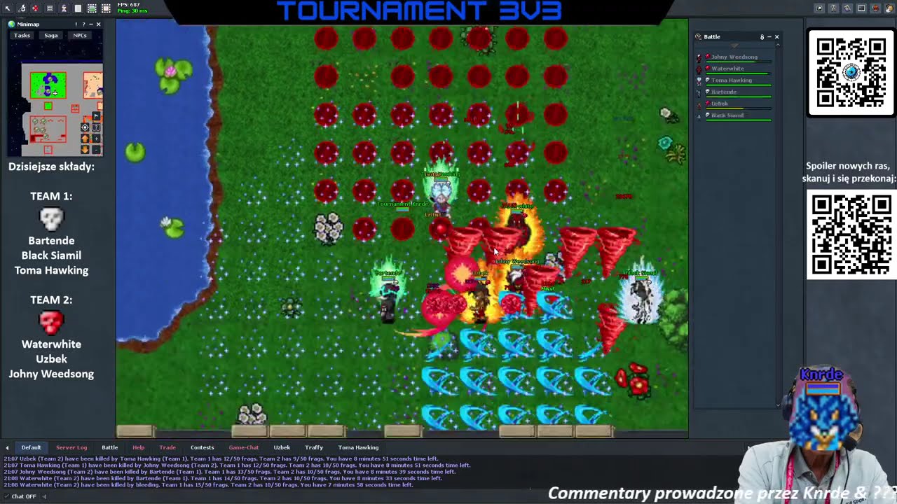 DBLOTS.PL Tournament 3v3 Walka Ćwierćfinałowa - Team Piece of Treasure Map vs Team Avengers