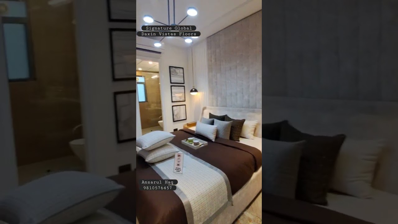₹2.20 Cr 🏠Luxury 3BHK + Study + Basement 🔥Sample Flat Tour 🎯Signature Global Daxin Vistas