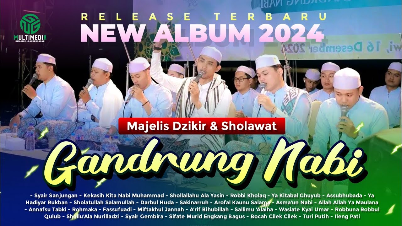 🔴 NEW MP3 ALBUM MAJELIS GANDRUNG NABI 2024