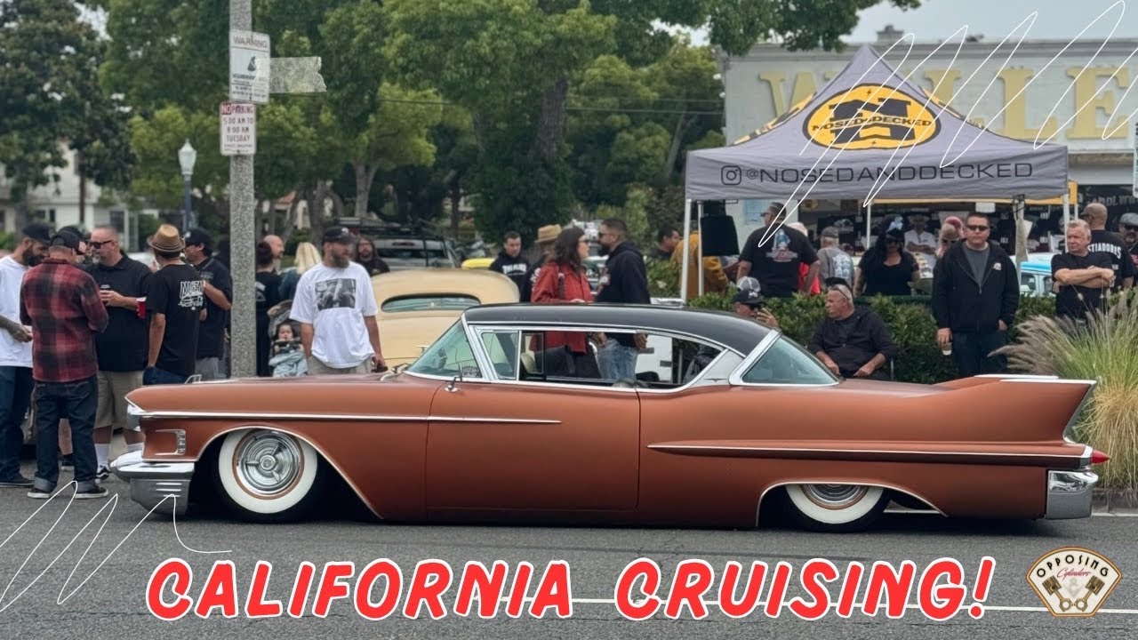 DONUT DERELICTS TO CHOPPED AND DROPPED!  LET’S CRUISE!