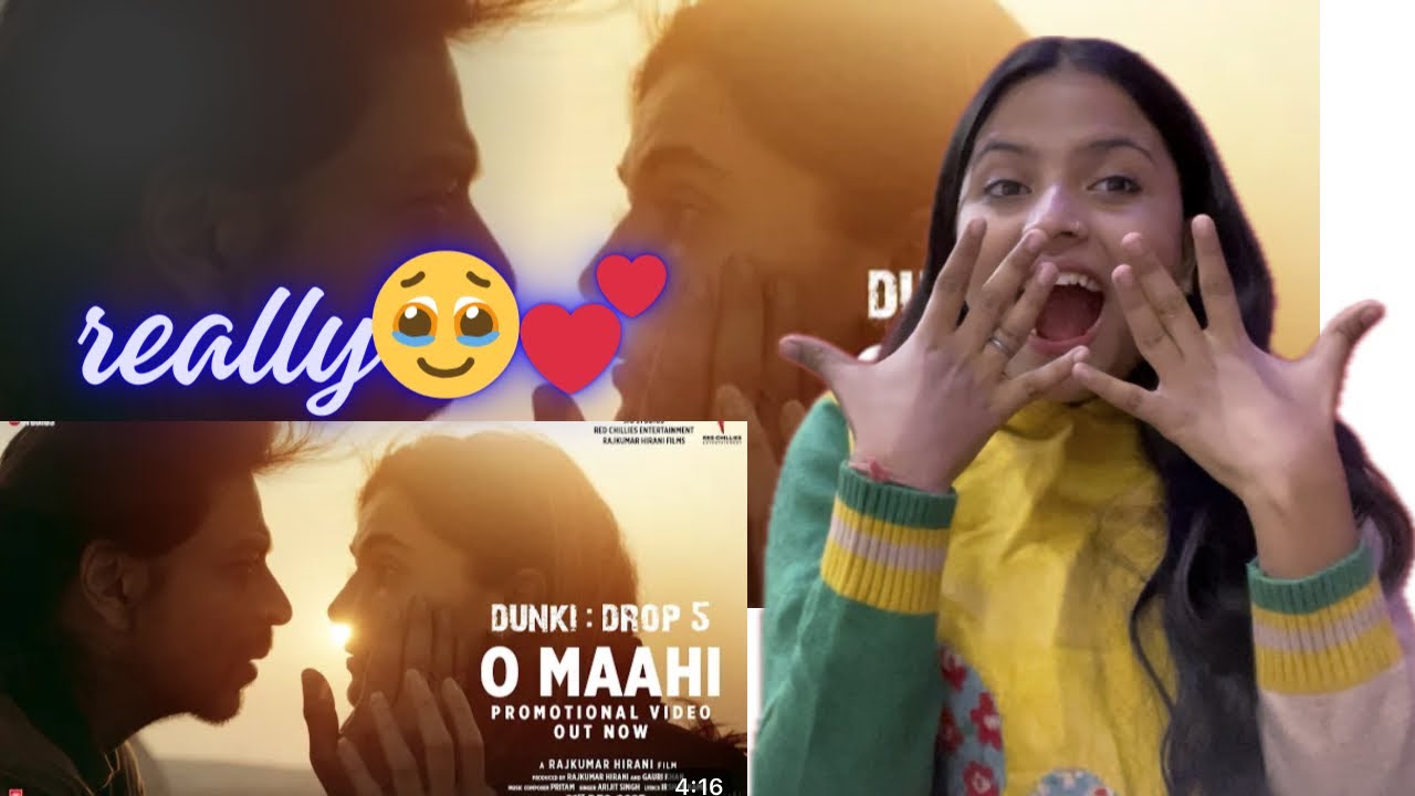Dunki Drop 5 - O Mahi || Reaction || Shahrukkhan | Taapse Pannu | Pritam | Arjit Singh | Irshad |