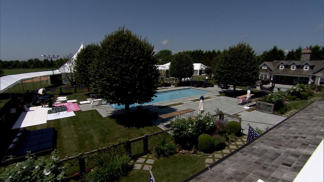 Inside the Mansion of Trump's Hamptons Fundraiser