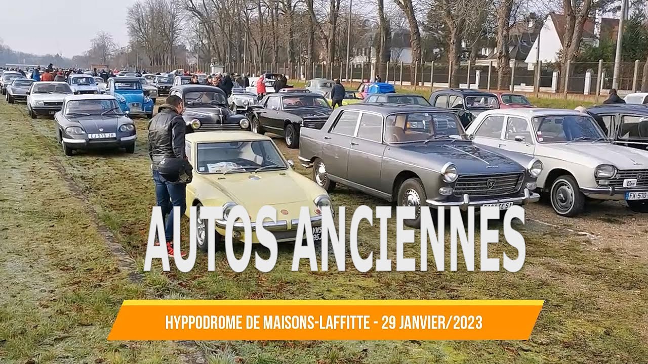 AUTOS ANCIENNES à MAISONS-LAFFITTE (78) - 01/2023