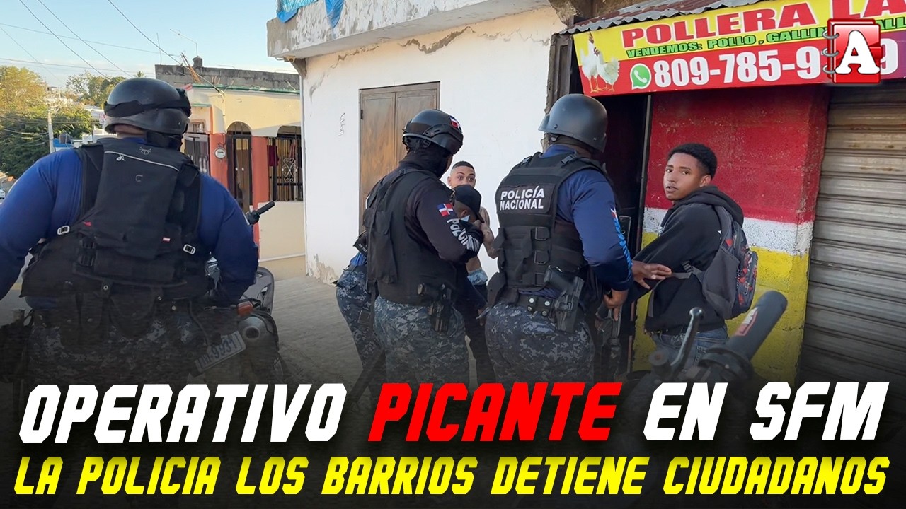 UNA TARDE PICANTE EN SFM: LOS POLICÍAS POR TODOS LOS BARRIOS