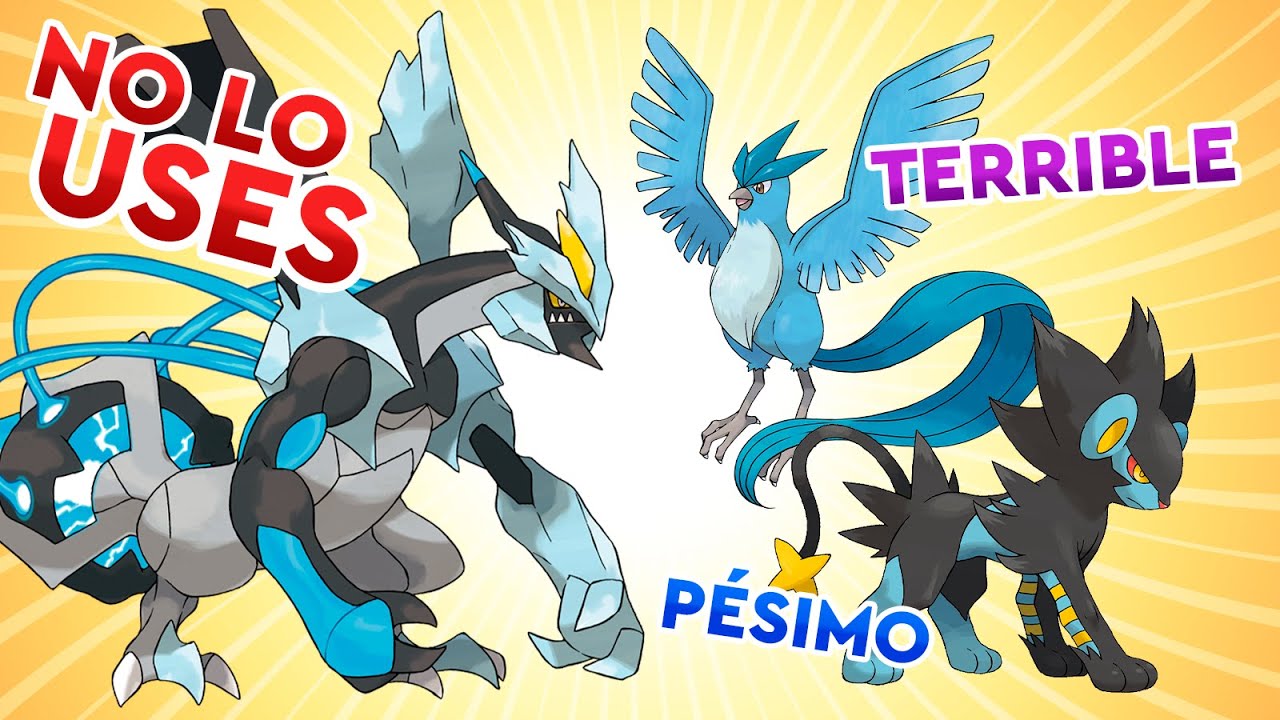 TOP 10 Pokémon MALOS que parecían BUENOS