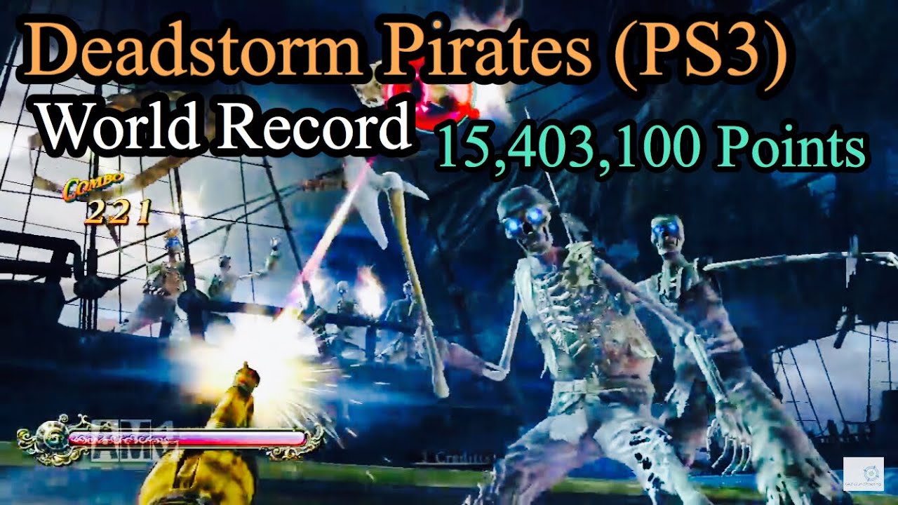 [World Record] Deadstorm Pirates 15,403,100 Points  All S rank (PS3 version)