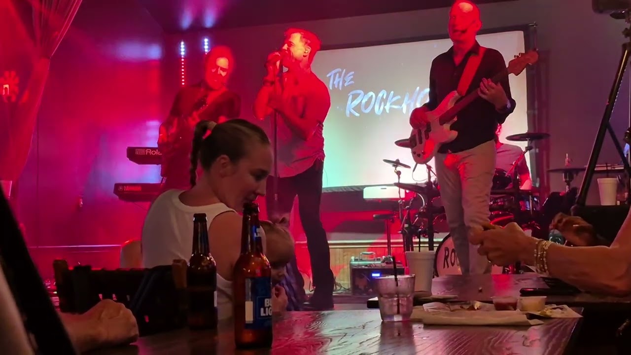 Rockhounds - Houston Area Party Band Performs Jessie's Girl At Nicos Bar and Grill