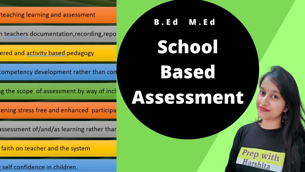 School Based Assessment | SBA | Assessment for Learning | B.ED