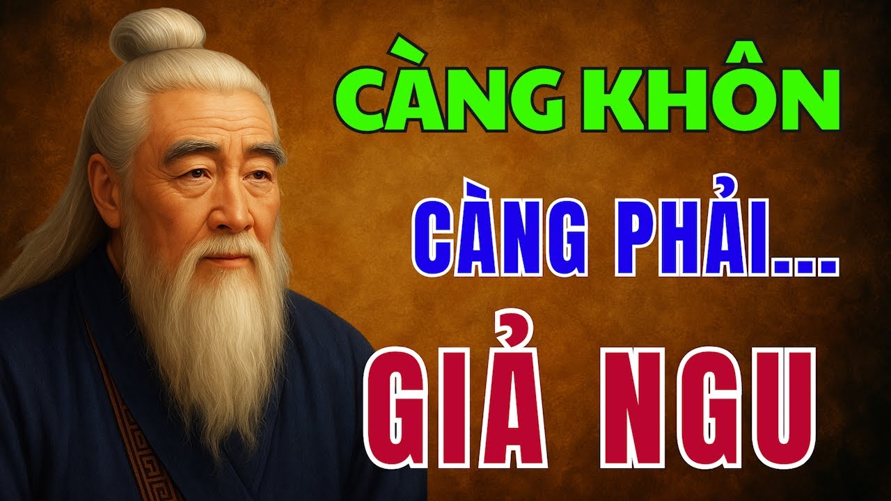 CỔ NH&Acirc;N DẠY: NGƯỜI KH&Ocirc;N c&agrave;ng phải biết GIẢ NGU đ&uacute;ng l&uacute;c | Triết L&yacute; Nh&acirc;n Sinh