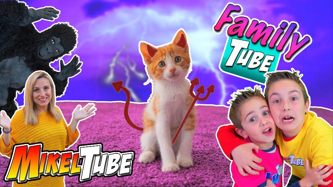 FamilyTube #12 🐈 Este gatito es un Demonio