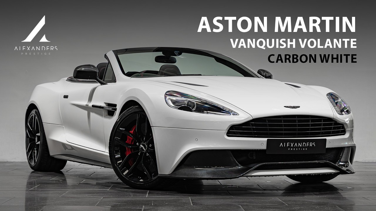 Aston Martin Vanquish Volante Carbon White - Обзор автомобиля