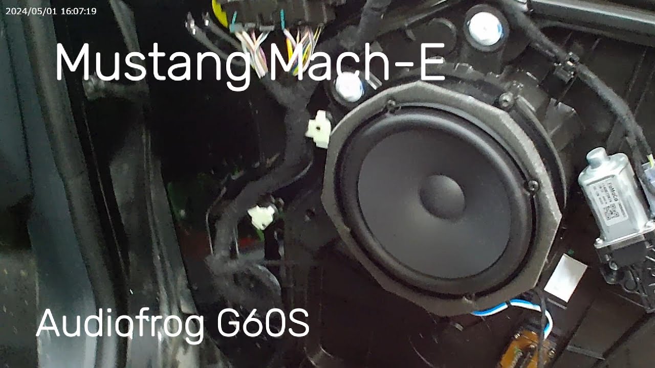 Mustang Mach E gets Audiofrog speakers