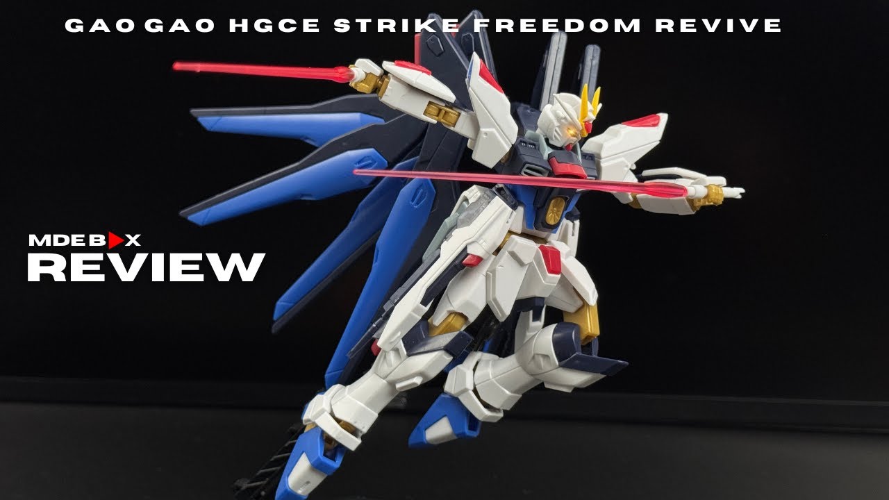 GAO GAO STRIKE FREEDOM REVIVE BOOTLEG | REVIEW | ASMR UNBOXING | QUICK BUILD |