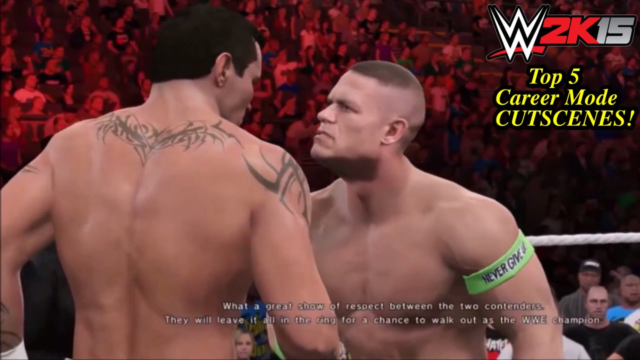 WWE 2K15 Top 5 Best My Career Mode Cutscenes! (PS4)