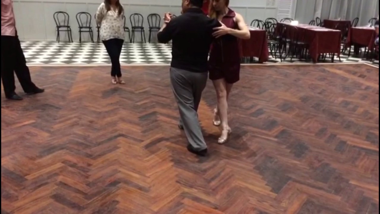 Clases de Tango Giros y enrosques-Javier Maldonado y Melina Brufman