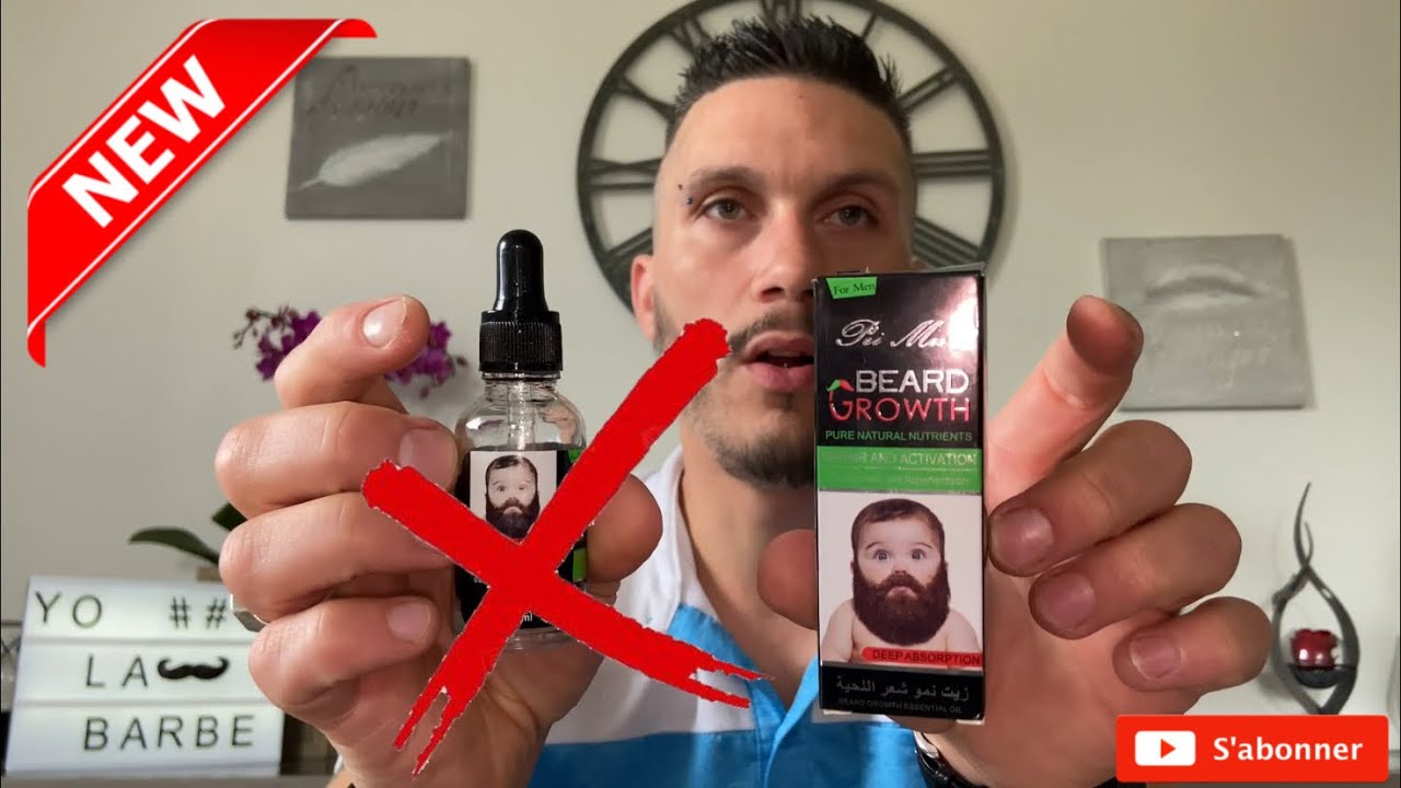 Mon avis sur l’huile à barbe Beard Growth