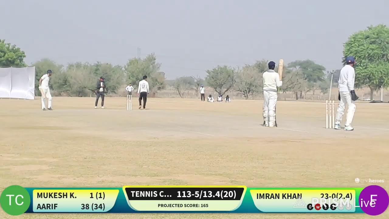Tennis cricket club vs fatephur 11round 2match no10#trending#live#cricket#sandeepramde